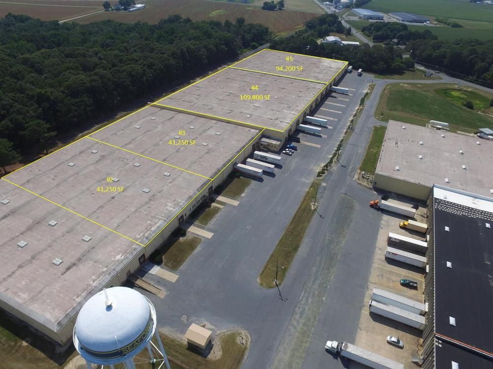 Seaford Warehouses : 1801 Dulaney Street, Seaford, DE 19973